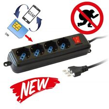 ciabatta spia gsm multipresa microspia ascolto ambientale attivazione vox NERA