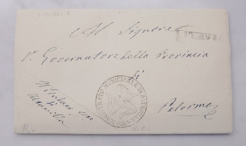 Maggio 1861 santa flavia per - santa,