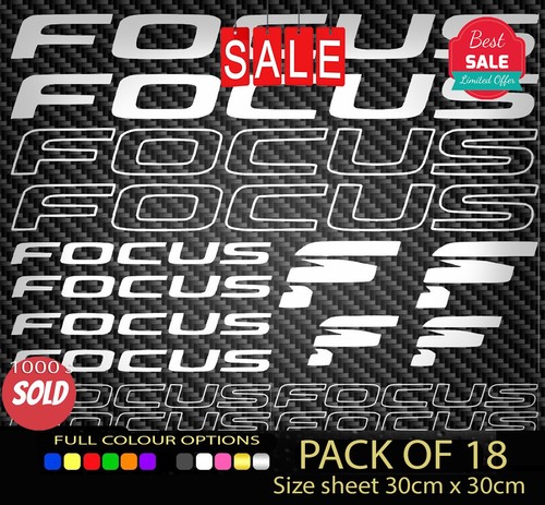 Focus adesivo decalcomania - focus,