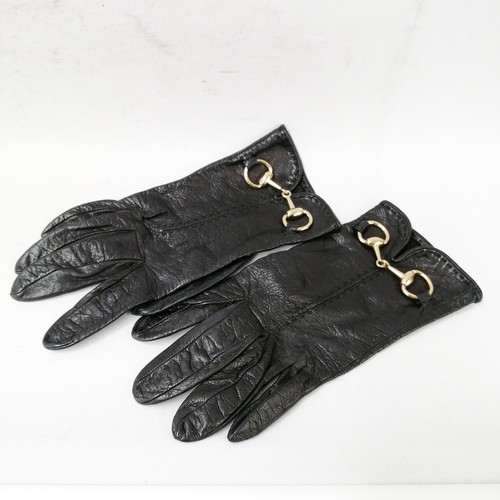 Gucci guanti horsebit - guanti, pelle