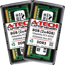 8GB DDR3 1066MHz Laptop RAM