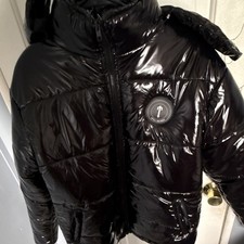 Trapstar Black Quilted Puffer