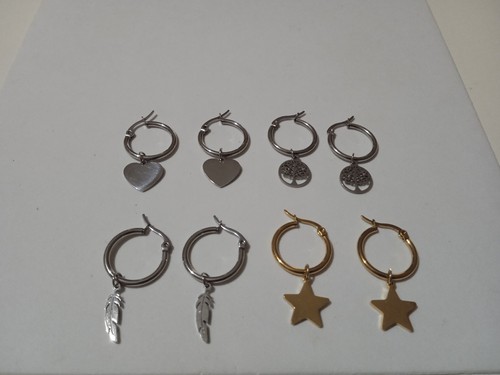 Orecchini cerchietto colore