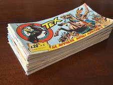 * TEX STRISCIA SERIE TOPAZIO COMPLETA 1/15 * ORIGINALE, 1956 QUASI EDICOLA !!