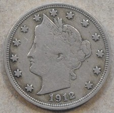 1912 liberty nichel - 1912-s,