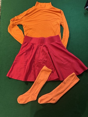 Set costume velma - scooby, doo