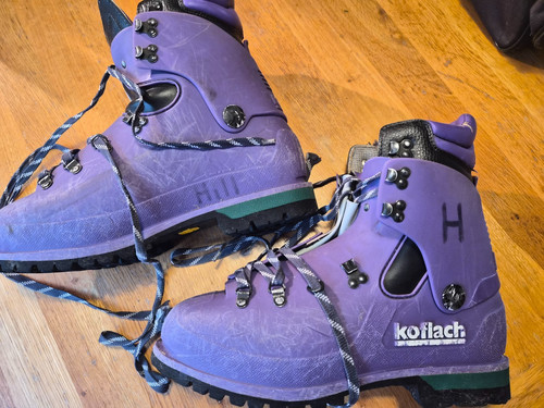 Scarpone alpinismo doppio - alpinismo,