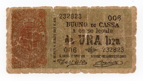 Lira buono cassa - 1,