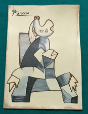 Pablo Picasso Disegno su carta