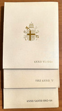 Vaticano 3 divisionali con
