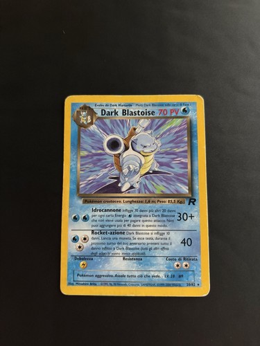 Pokemon card dark blastoise - card, -dark