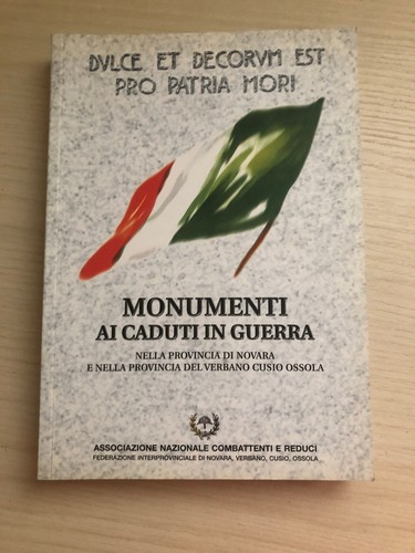 Libri monumenti caduti - -, ai