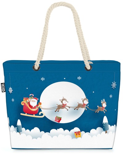 Borsa void babbo natale - babbo, slitta