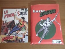 Busta L. 250 e Fumetto Zagor Zenith Anastatica N 98 La Pista di Sangue