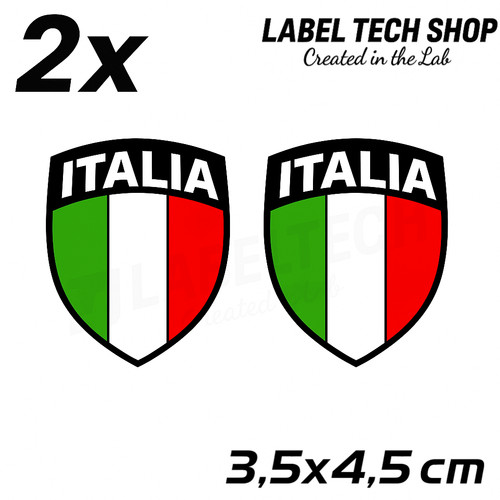 Adesivi italia 102 stemma - 2,