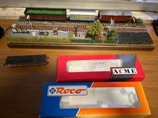 Diorama plastico ferroviario - plastico,