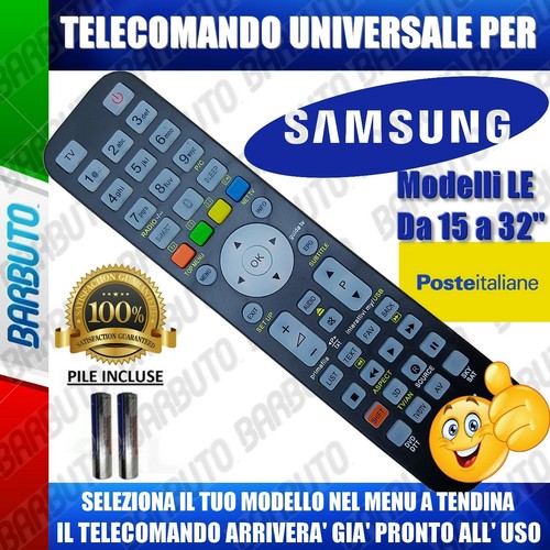Telecomando universale samsung - universale,