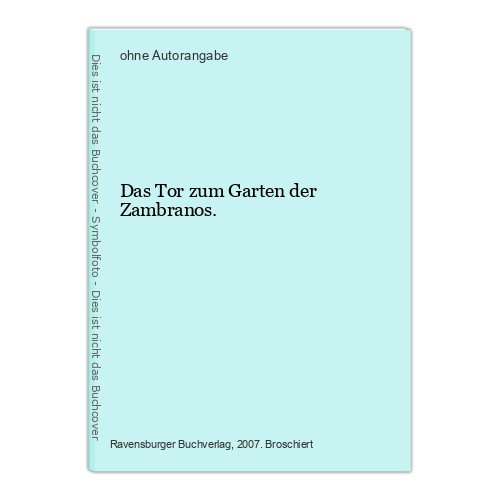 Das tor zum - zum, garten