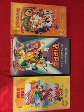 Tris videocassette Disney