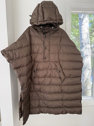 Poncho piumino moncler - poncho,