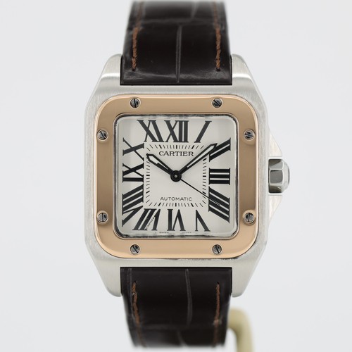 Cartier santos 100 - santos, medium