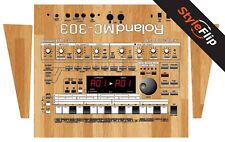 Roland MC-303 Groovebox | Legno 5 | Decalcomania protettiva | Pelli StyleFlip