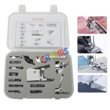 15PCS Snap-On Presser Feet Fit