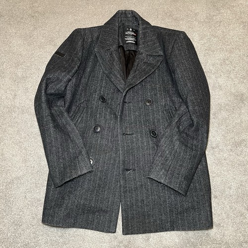 Superdry tweed herringbone pea - superdry,