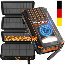 Power Bank Solare 27000mAh 4