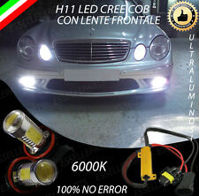 COPPIA LAMPADE FENDINEBBIA H11 LED CREE COB CANBUS MERCEDES CLASSE E W211