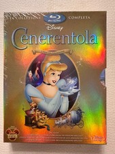 Cofanetto blu ray "CENERENTOLA" Disney, NUOVO, da collezione, fuori catalogo