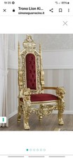 Trono Barocco Imperiale Foglia