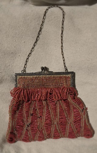 Antica borsa anni - , con
