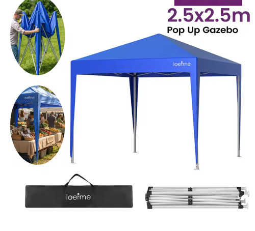 Gazebo pieghevole loefme - gazebo,