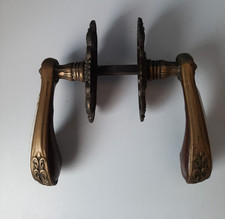 Antica maniglia ottone - maniglia,