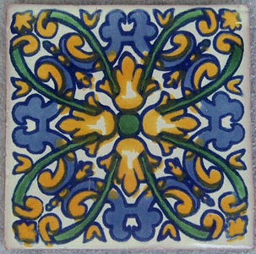 Piastrella messicana arte