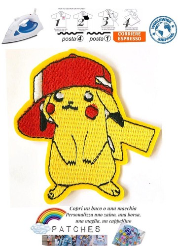 Patch pikachu berretto - patch,