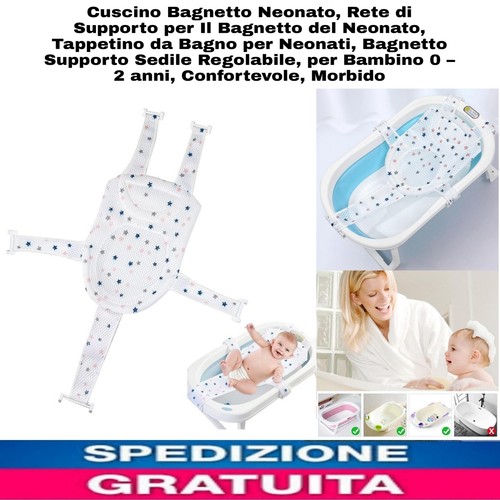 Cuscino bagnetto neonato rete - neonato,,