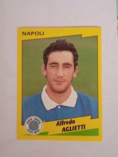 FIGURINA CALCIATORI PANINI 1996/97 NUMERO 204 AGLIETTI NAPOLI