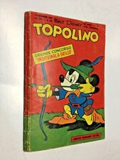  disney  TOPOLINO 150  (1956)  con bollini e indovina grillo RARO