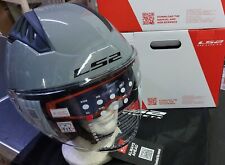 LS2 OF600 COPTER 2 CASCO JET NARDO GREY GRIGIO LUCIDO DOPPIA VISIERA 36600100...
