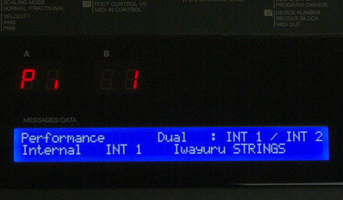 Schermo display lcd yamaha - display,