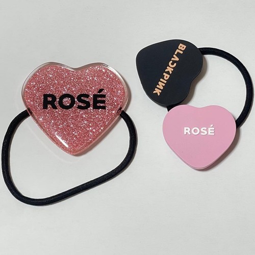 Set cravatta per capelli rosa