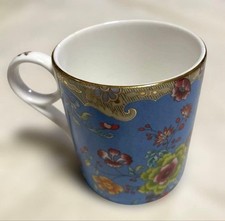 Tazza tazza floreale turchese