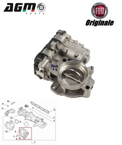 Corpo farfallato originale - corpo,