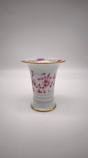 84968 Vaso in ceramica Meissen con decoro rosa