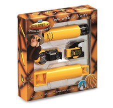 Navir Kit Explorer Giallo 15x Telescopio Giocattolo Avventura ed Esplorazione Bambini