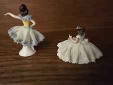 2 di statuine in porcellana