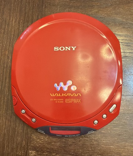 Walkman sony esp max - cd,