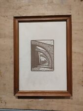 Giuseppe Mainini Xilografia su carta 1926